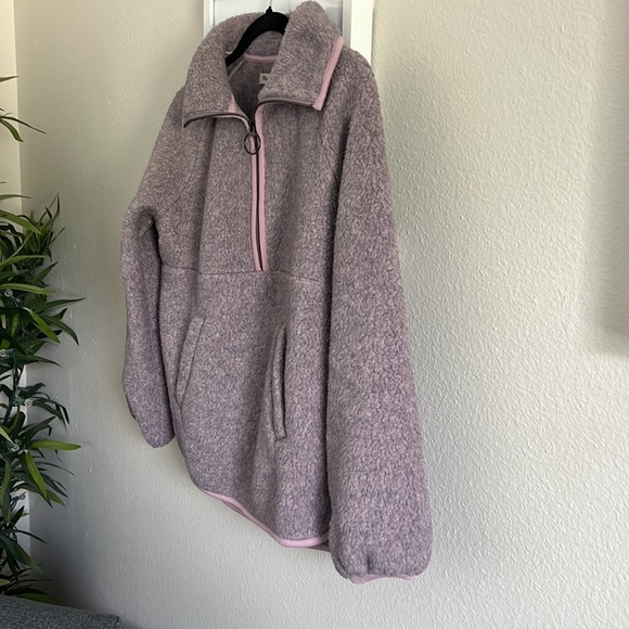 Polartec® Fleece Half-Zip Jacket by Madewell never been worn with tags - Picture 2 of 12